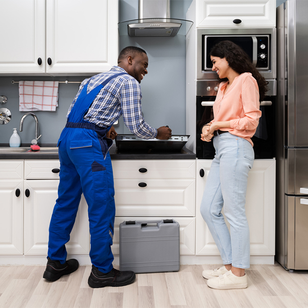 can you provide an estimate for cooktop repair before beginning any work in New Berlin TX